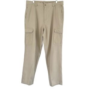 Tommy Bahama Men’s Relax Tencel Khaki Cargo Pants 38X31